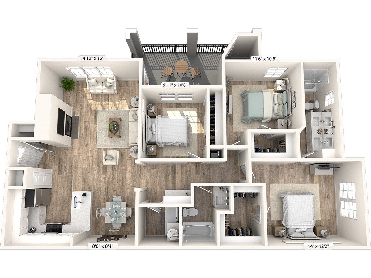 London floor plan